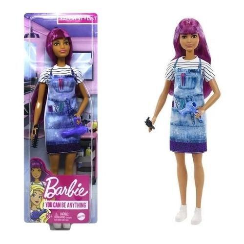 Imagem de Boneca Barbie Careers Profissões Cabeleireira - Mattel