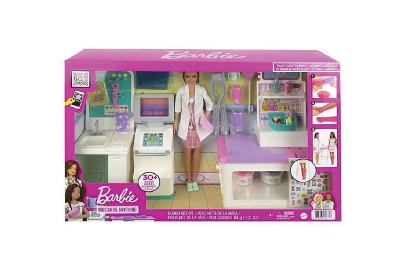 Imagem de Boneca Barbie Cenário Clínica Médica - Mattel GTN61