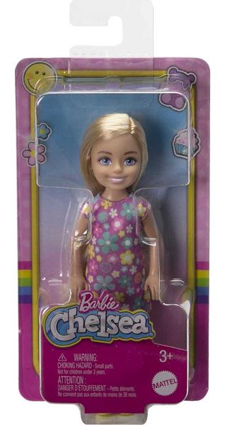 Imagem de Boneca Barbie Chelsea, Boneca Pequena com Cabelos Loiros Longos & Bl