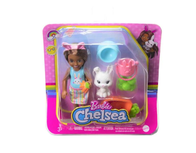 Imagem de Boneca Barbie Chelsea com Pet e Acessórios HGT08/HGT10 -Mattel