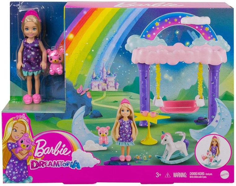 Imagem de Boneca Barbie Chelsea e Playset Conto De Fadas Mattel GTF48