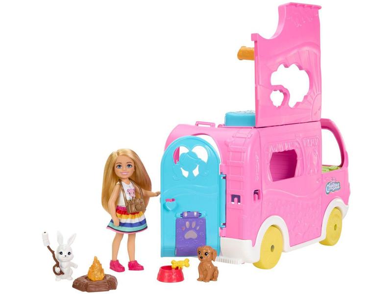 Imagem de Boneca Barbie Chelsea Novo Camper com Acessórios - Mattel