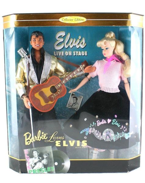 Imagem de Boneca Barbie Colecionável com Roupa de Elvis - Edição Limitada