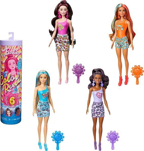 Imagem de Boneca Barbie Color Reveal  Arco Iris Surpresa - Mattel