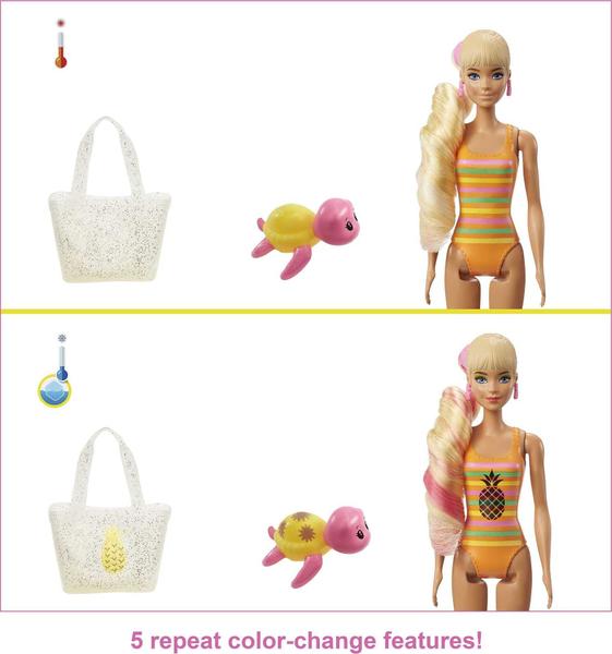 Imagem de Boneca Barbie Color Reveal Foam! com 25 surpresas com Pet Friend