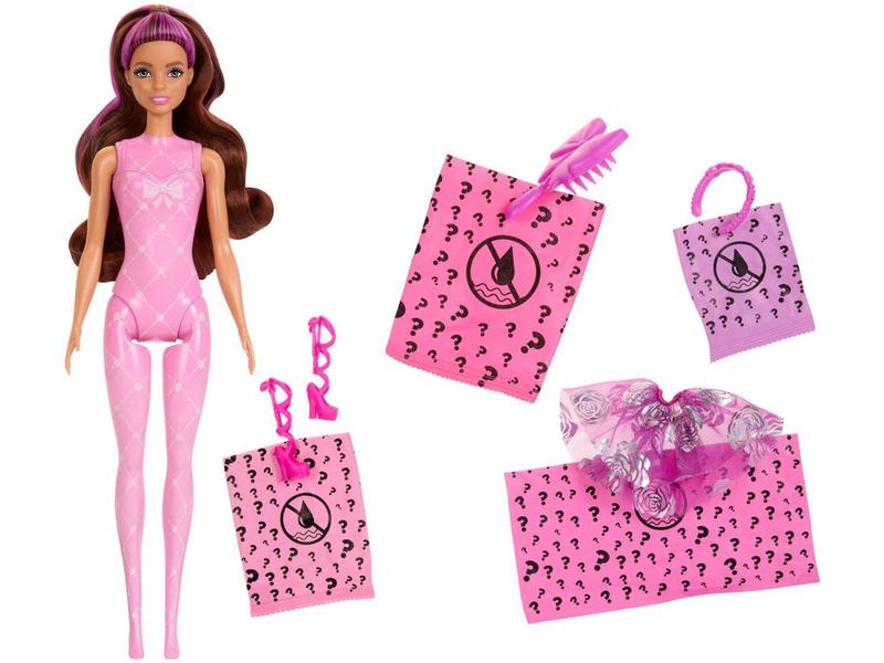 Boneca Barbie Color Reveal Série Bale - com Escova de Cabelo Mattel Imagem de Boneca Barbie Color Reveal Série Bale - com Escova de Cabelo Mattel