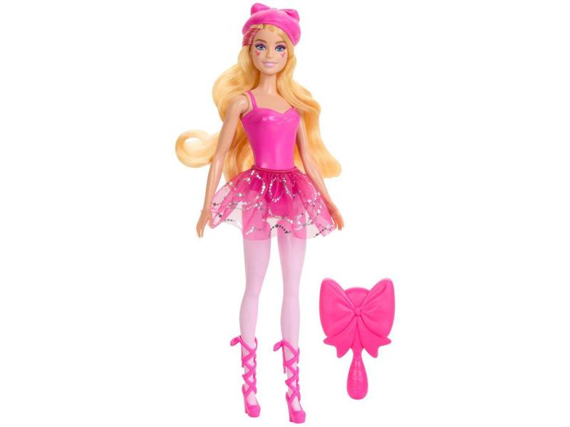 Boneca Barbie Color Reveal Série Bale - com Escova de Cabelo Mattel Imagem de Boneca Barbie Color Reveal Série Bale - com Escova de Cabelo Mattel