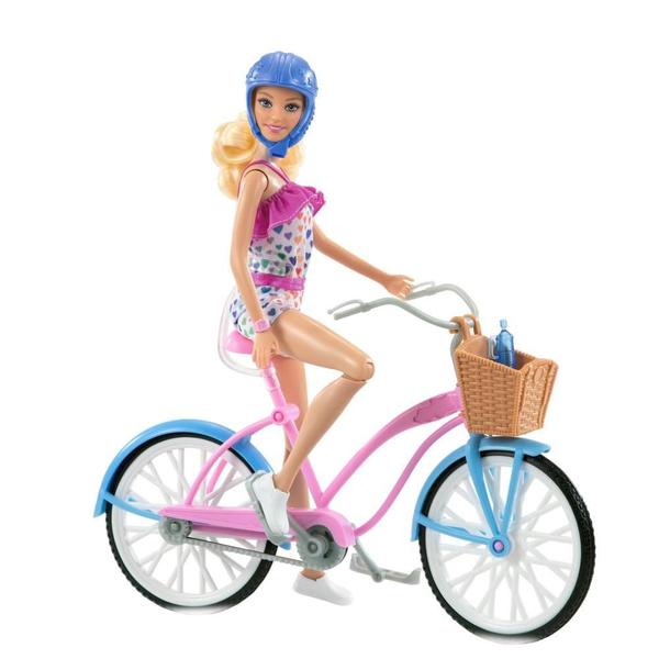 Imagem de Boneca Barbie Com a Bicicleta - Mattel