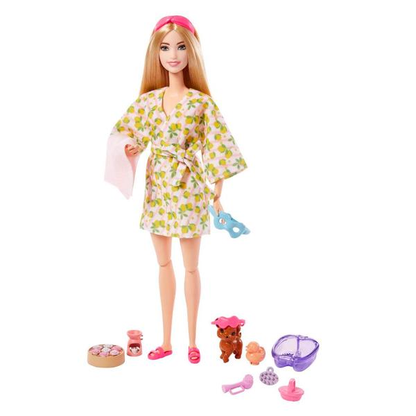 Imagem de Boneca Barbie Com Cachorrinho Bem Estar Spa GKH73E - Mattel