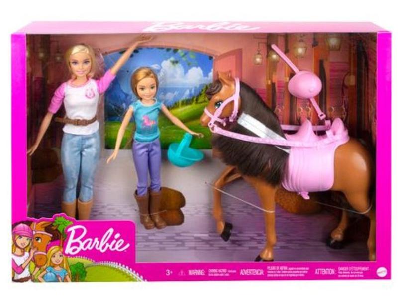 Imagem de Boneca Barbie Conjunto Aprendendo a Montar 