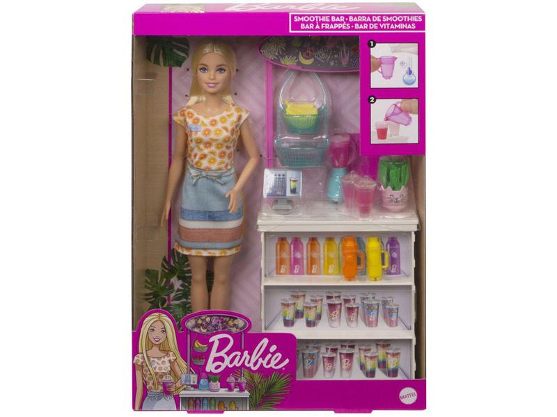 Imagem de Boneca Barbie Conjunto de Sucos Tropicais - com Acessórios Mattel