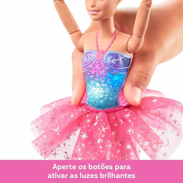 Imagem de Boneca - Barbie Dreamtopia - Bailarina com Luzes - Loira - Mattel