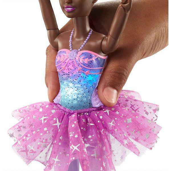 Imagem de Boneca - Barbie Dreamtopia - Bailarina Luzes Brilhantes Roxa (HLC26) MATTEL