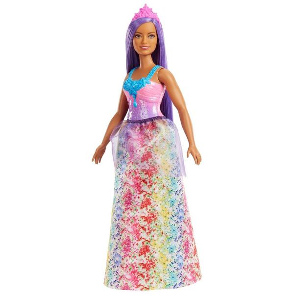 Imagem de Boneca Barbie Dreamtopia - Cabelo Lilás e Tiara Rosa - Mattel