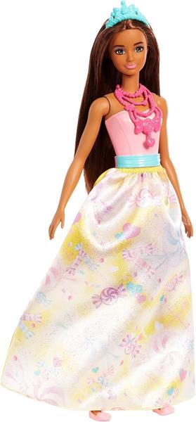 Imagem de Boneca Barbie Dreamtopia Princesa Doce Morena FJC96 - Mattel (21287)