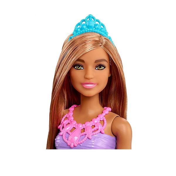 Imagem de Boneca Barbie Dreamtopia Princesa Morena Mattel