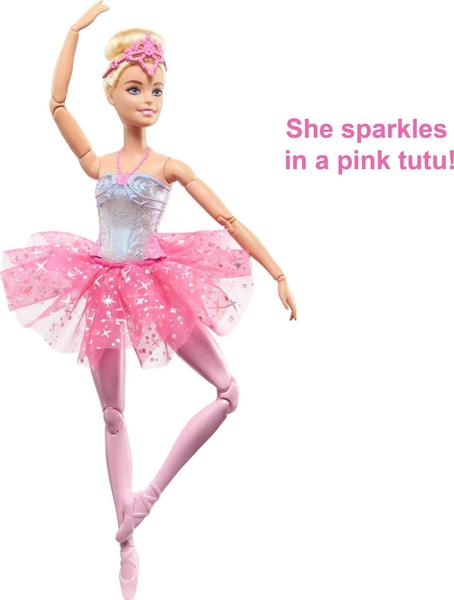 Imagem de Boneca Barbie Dreamtopia Twinkle Lights Ballerina com 5 shows