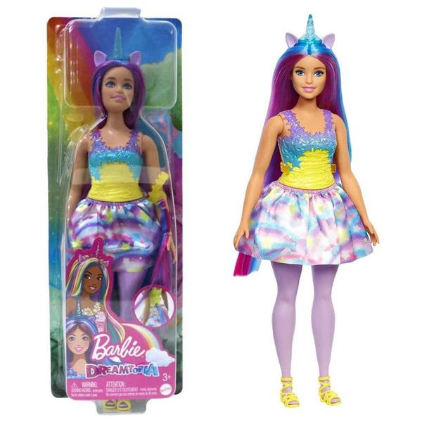 Imagem de Boneca Barbie Dreamtopia - Unicórnio Azul - Mattel HGR20