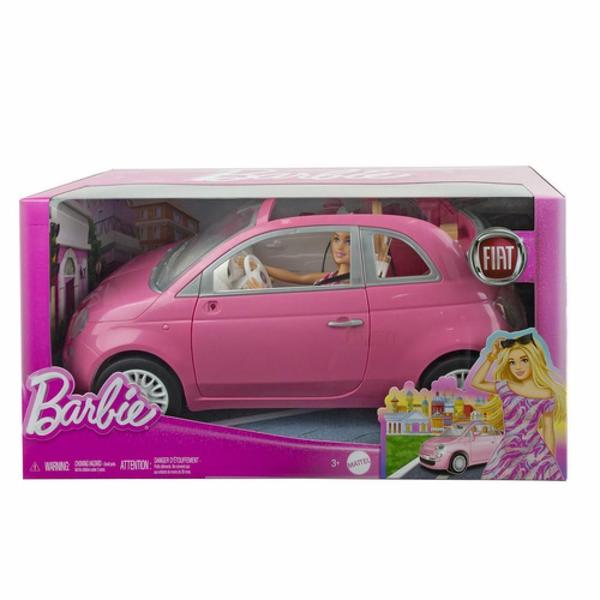 Imagem de Boneca Barbie E Carro Fiat 500 - Hrg59 Mattel