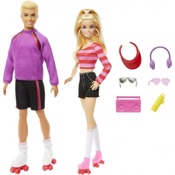 Imagem de Boneca Barbie E Ken Fashionista 65 Anos Mattel Hxk90