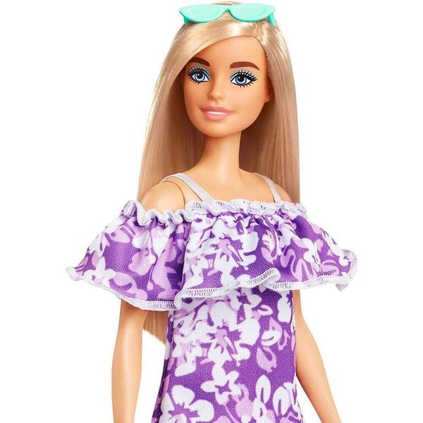 Imagem de Boneca Barbie Ecológica Loira 28cm - Mattel GRB35