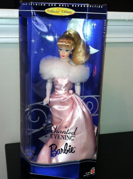 Imagem de Boneca Barbie Enchanted Evening Blonde 1995 Reprodução Mattel