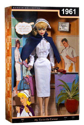 Imagem de Boneca Barbie Enfermeira Vintage