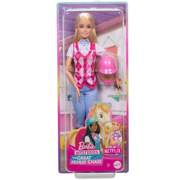 Imagem de Boneca Barbie Entretenimento Malibu Equitaçao Mattel HXJ38