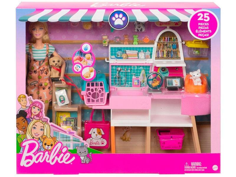 Imagem de Boneca Barbie Estate Pet Shop com Acessórios - Mattel