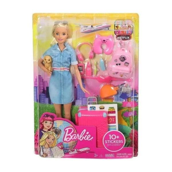 Imagem de Boneca Barbie Explorar E Descobrir Viajante Dream - Mattel