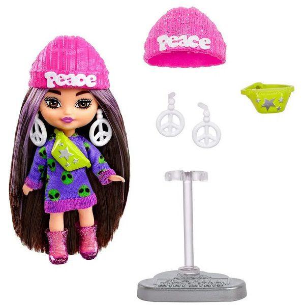 Boneca Barbie EXTRA Mini Moletom Alienígena Mattel HLN44 Imagem de Boneca Barbie EXTRA Mini Moletom Alienígena Mattel HLN44