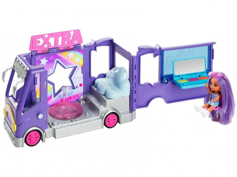 Imagem de Boneca Barbie Extra Minis Ônibus de Excursão - com Acessórios Mattel