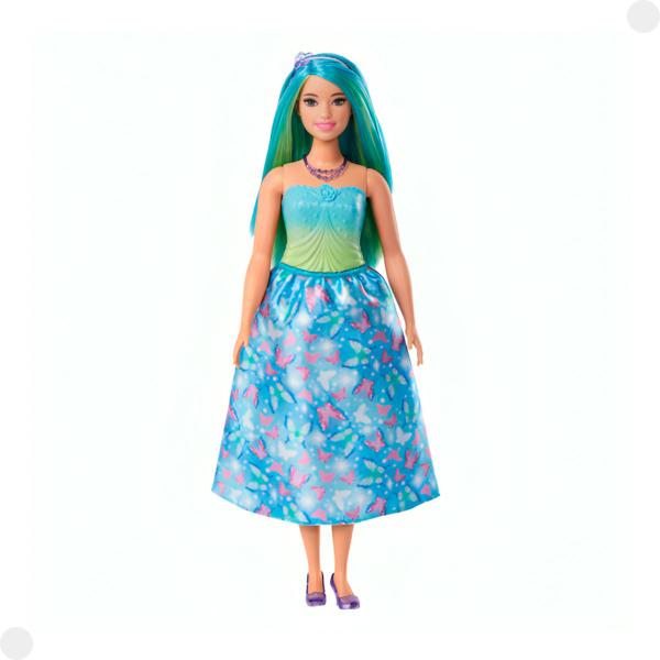 Boneca Barbie Fantasy Vestido Azul Verde HRR07 - Mattel Imagem de Boneca Barbie Fantasy Vestido Azul Verde HRR07 - Mattel
