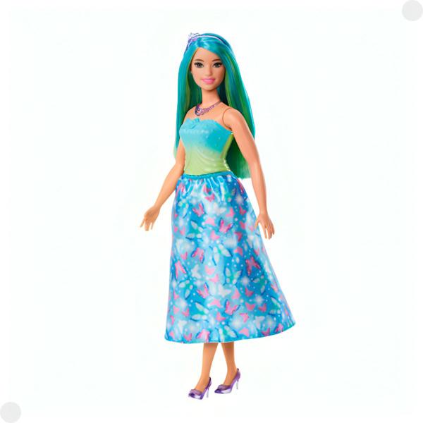 Boneca Barbie Fantasy Vestido Azul Verde HRR07 - Mattel Imagem de Boneca Barbie Fantasy Vestido Azul Verde HRR07 - Mattel