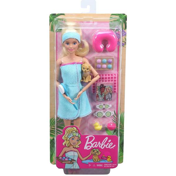 Imagem de Boneca - Barbie Fashion - Dia de Spa com Filhotinho - GKH73 MATTEL