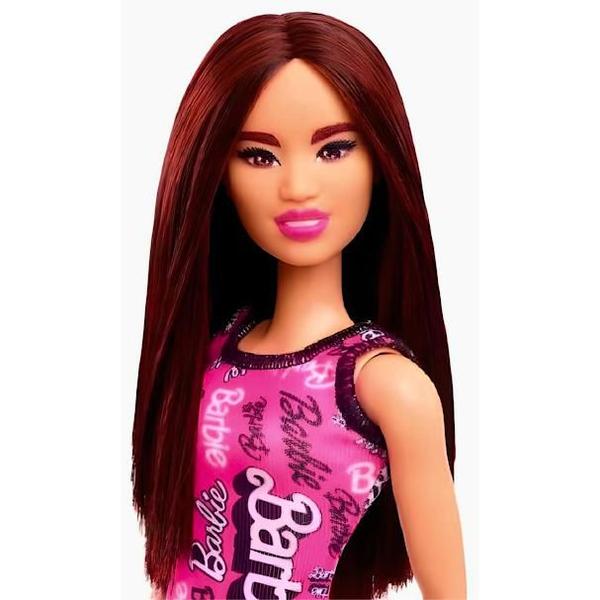 Imagem de Boneca Barbie Fashion Vestido Rosa T7439 Mattel