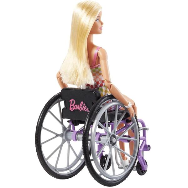 Boneca Barbie Fashionista Cadeira de Rodas - Mattel Imagem de Boneca Barbie Fashionista Cadeira de Rodas - Mattel