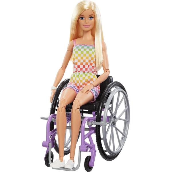 Boneca Barbie Fashionista Cadeira de Rodas - Mattel Imagem de Boneca Barbie Fashionista Cadeira de Rodas - Mattel