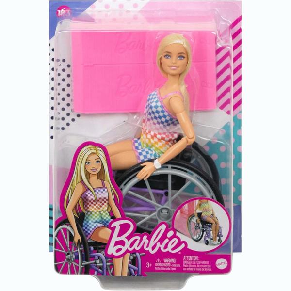 Boneca Barbie Fashionista Cadeira de Rodas - Mattel Imagem de Boneca Barbie Fashionista Cadeira de Rodas - Mattel