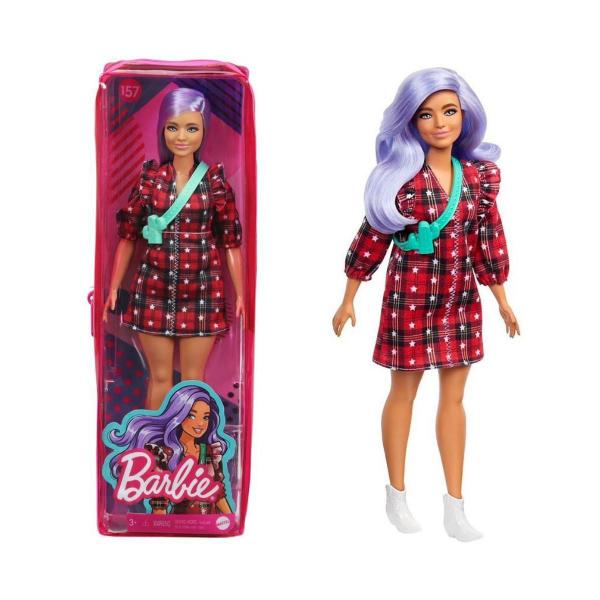 Imagem de Boneca Barbie Fashionista Doll Look Modelo 157 Mattel Fbr37