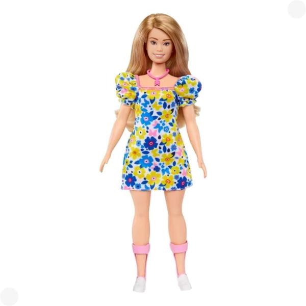 Imagem de Boneca Barbie Fashionista Sindrome De Down 29cm HJT05 - Mattel