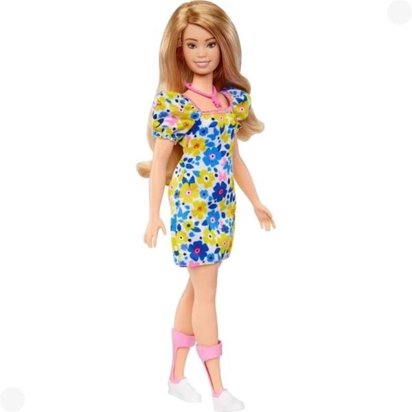 Imagem de Boneca Barbie Fashionista Sindrome De Down 29cm HJT05 - Mattel