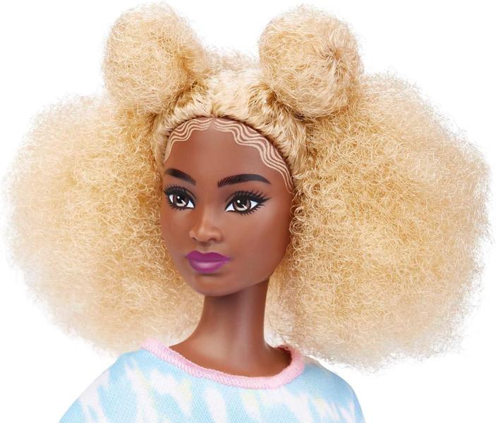 Imagem de Boneca Barbie Fashionistas 180 Negra Loira Afro Tie Dye HBV14 - Mattel (38307)