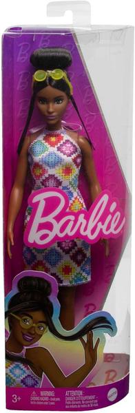 Imagem de Boneca Barbie Fashionistas 210 Tall morena crochet - Mattel