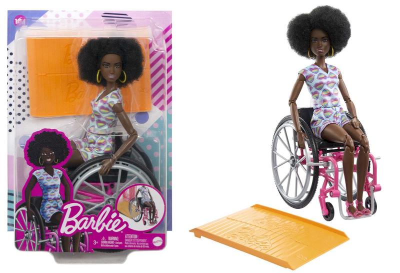 Imagem de Boneca Barbie Fashionistas c/ Cadeira de Rodas 195 - Mattel