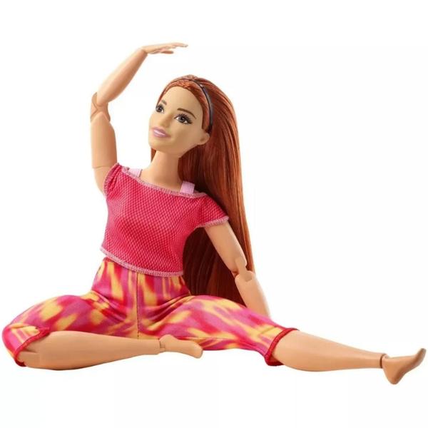Imagem de Boneca Barbie Feita Para Yoga Ruiva - Mattel GXF07 - 887961643756