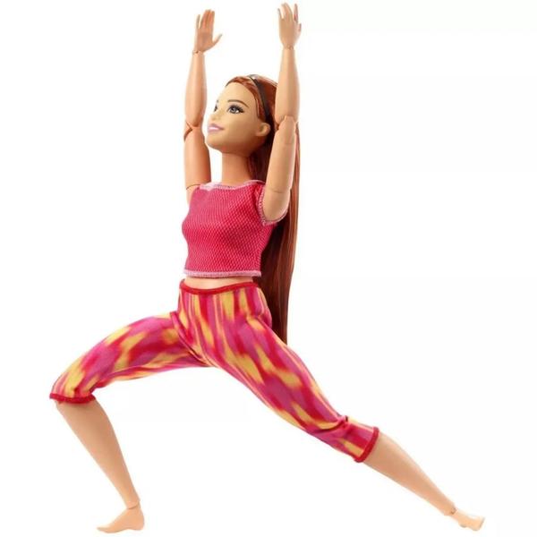 Imagem de Boneca Barbie Feita Para Yoga Ruiva - Mattel GXF07 - 887961643756