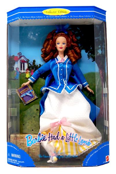 Imagem de Boneca Barbie Had a Little Lamb 1998 Mattel F14 com vestido de Páscoa