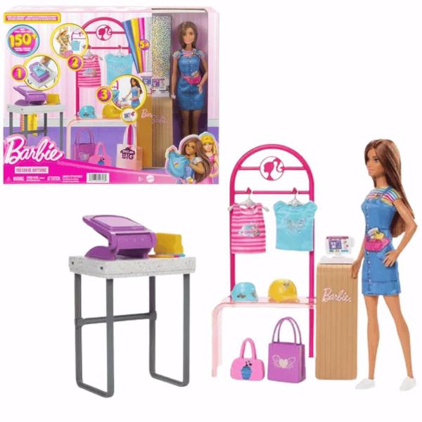 Boneca Barbie I Can Be Designer de Moda 5+ HKT78 Mattel Imagem de Boneca Barbie I Can Be Designer de Moda 5+ HKT78 Mattel