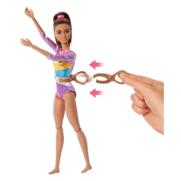 Imagem de Boneca Barbie I Can Be Ginasta Morena C/Acessórios 3+ Mattel